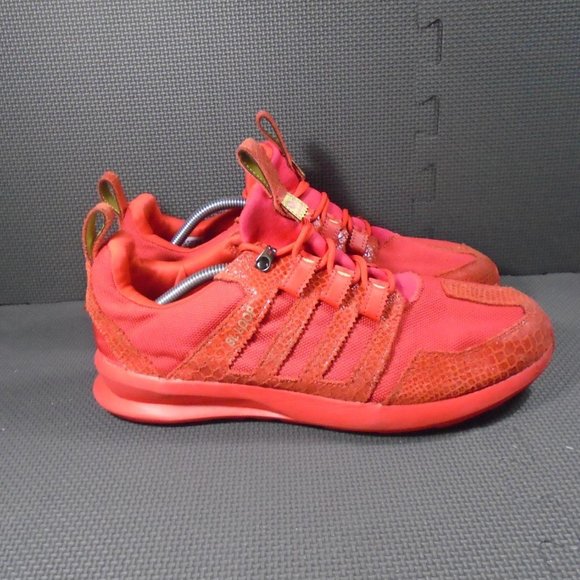 Mens Sz 12.5 Adidas SL Loop RUnner TR Red Croc - Picture 1 of 8